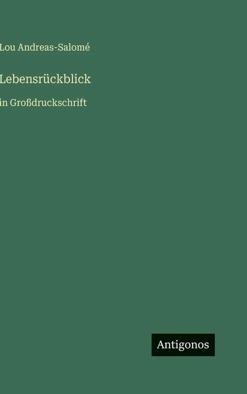 Lebensrückblick: in Großdruckschrift - Image 1