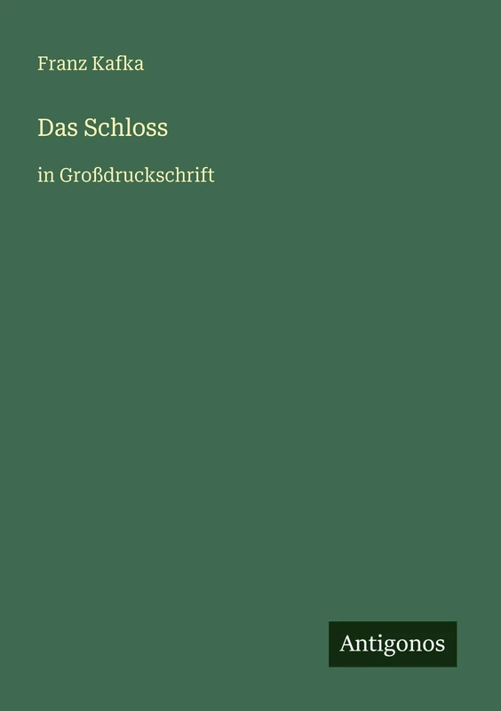 Das Schloss: in Großdruckschrift - Image 1