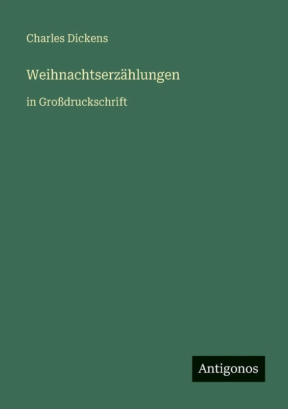Weihnachtserzählungen: in Großdruckschrift