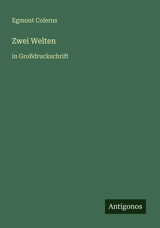 Zwei Welten: in Großdruckschrift - Image 1