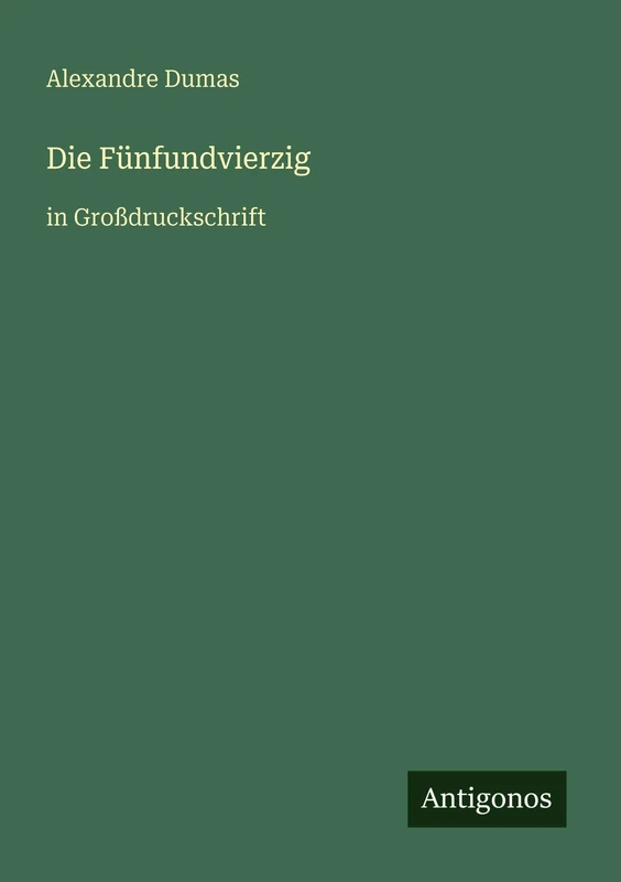 Die Fünfundvierzig: in Großdruckschrift - Image 1