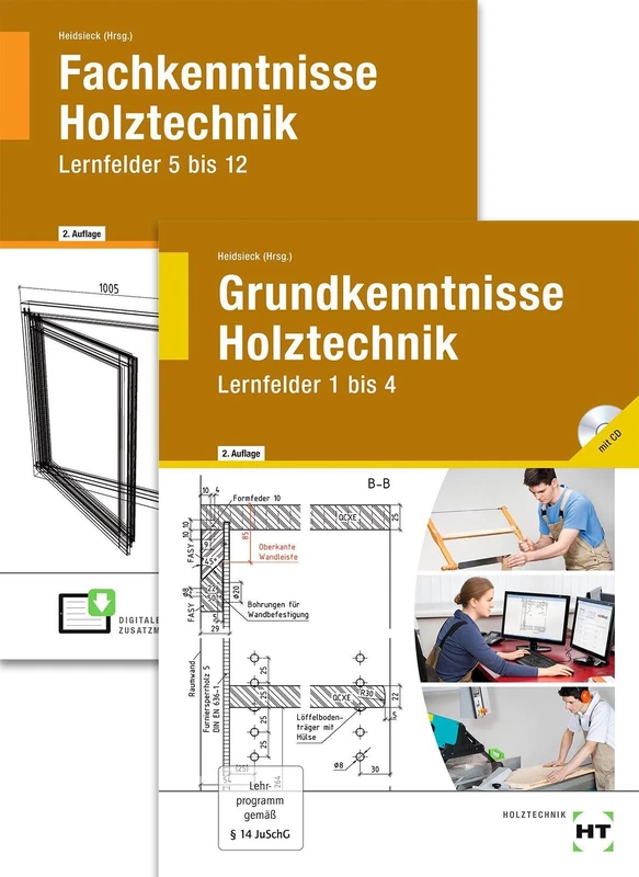 Holztechnik 2. Paketangebot: Grundkenntnisse und Fachkenntnisse