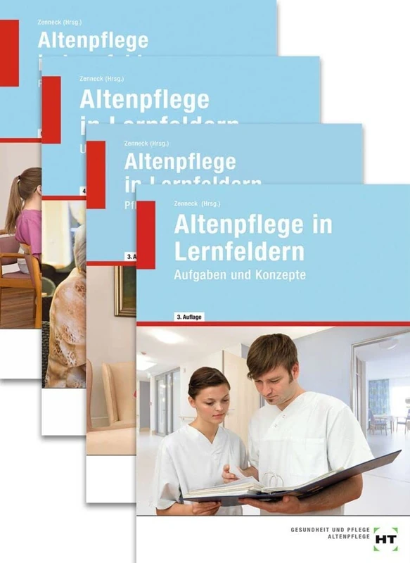 Paketangebot Altenpflege in Lernfeldern: Band 1-4