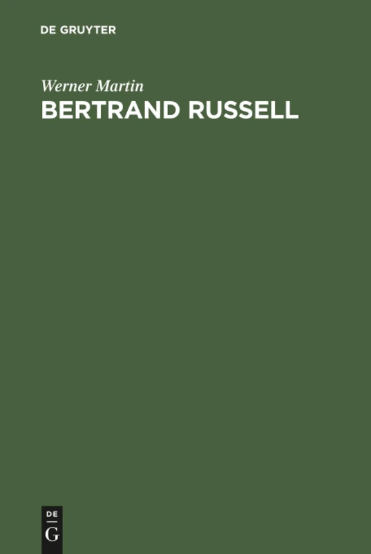 Bertrand Russell: A bibliography of his writings / Eine Bibliographie seine Schriften; 1895–1976 - Image 1