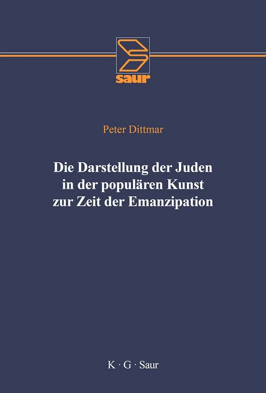 Die Darstellung Der Juden in Der Populären Kunst Zur Zeit Der Emanzipation