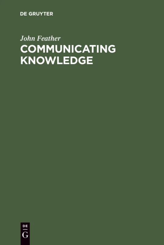 Communicating Knowledge: Publishing in the 21st Century (Topics in Library and Information Studies) - Image 1