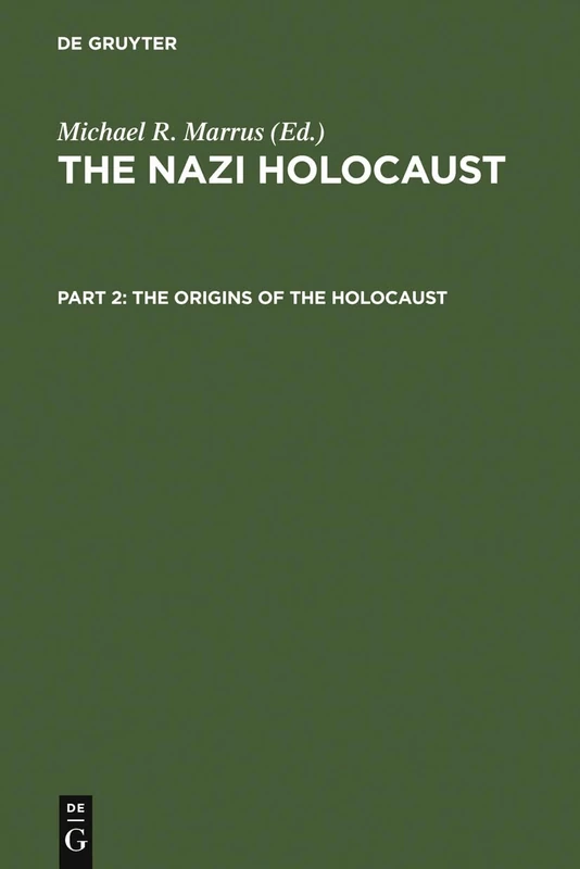 The Origins of the Holocaust