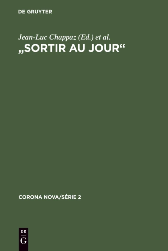 "Sortir au jour": Art Égyptien de la Fondation Martin Bodmer (Corona Nova/Série 2, 2) - Image 1