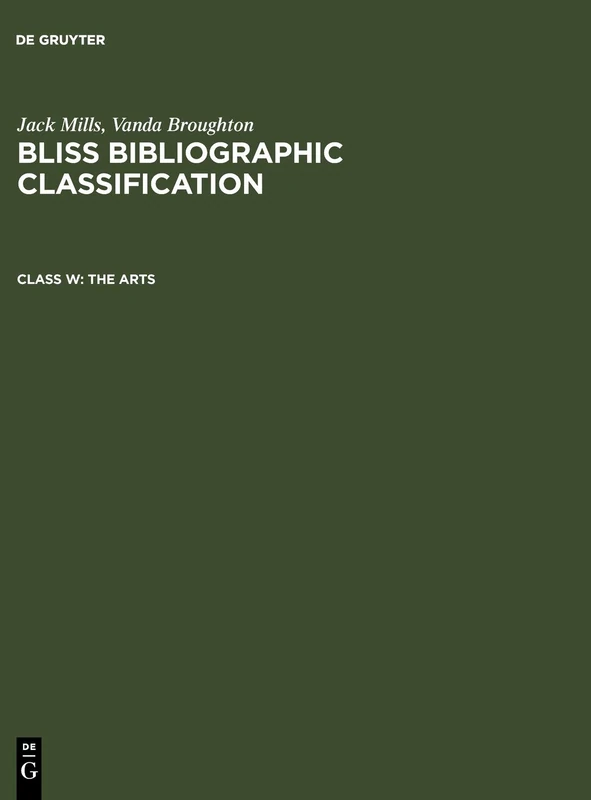 The Arts (Bliss Bibliographic Classification)