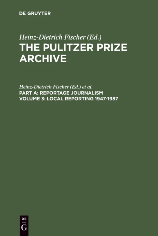 Local Reporting 1947-1987: From a County Vote Fraud to a Corrupt City Council: 03 (Pulitzer Prize Archive Part A) - Image 1