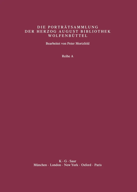 De Gruyter Saur - Supplement 2: Abbildungen Reference Book
