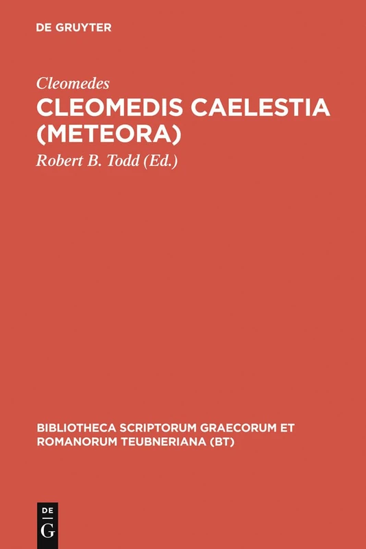 Caelestia (Bibliotheca scriptorum Graecorum et Romanorum Teubneriana)