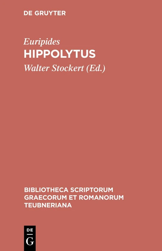 Hippolytus (Bibliotheca scriptorum Graecorum et Romanorum Teubneriana)