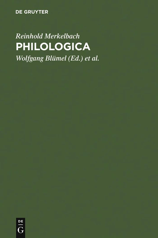 Philologica CB: Ausgewählte Kleine Schriften (Bibliotheca Teubneriana)