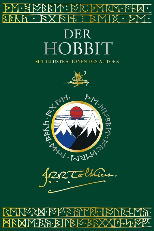 Der Hobbit Luxusausgabe: Mit Illustrationen des Autors | Luxusausgabe mit Illustrationen von J.R.R. Tolkien
