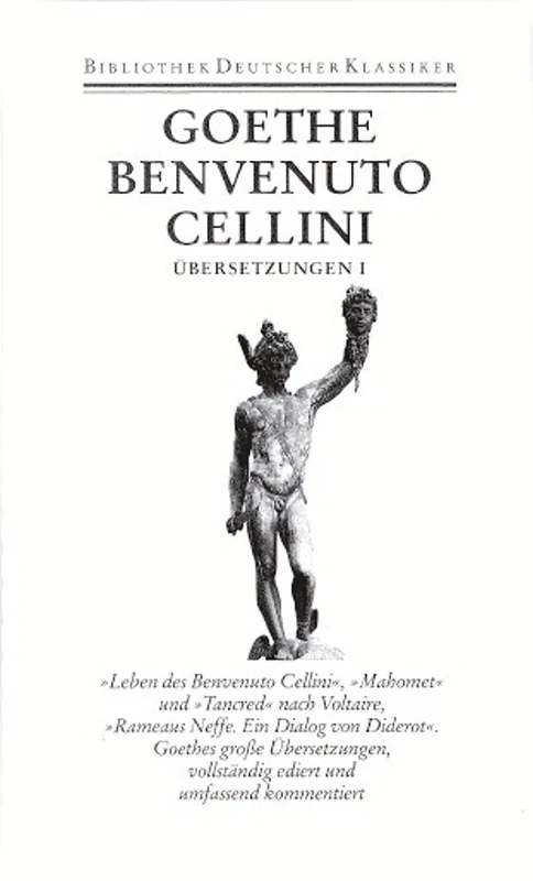 Sämtliche Werke. Briefe, Tagebücher und Gespräche. 40 in 45 Bänden in 2 Abteilungen: 1. Abteilung: Sämtliche Werke. Band 11: Leben des Benvenuto Cellini. Übersetzungen I - Image 1