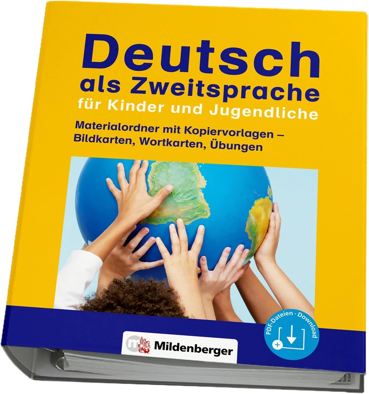 Deutsch als Zweitsprache für Kinder und Jugendliche - Kopiervorlagen: Materialordner mit Kopiervorlagen, Bild- und Wortkarten - Image 1