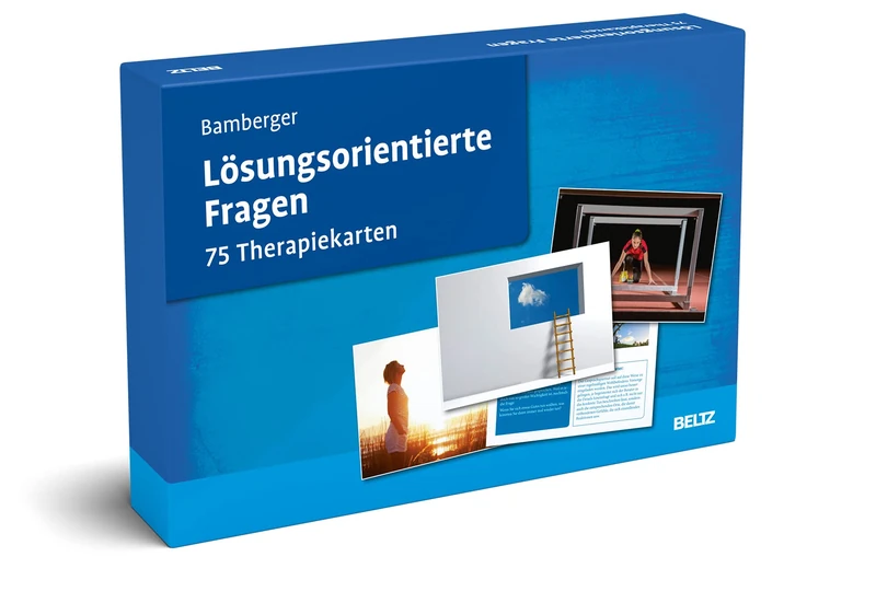 Lösungsorientierte Fragen: 75 Therapiekarten. Kartenset mit 75 Karten und 36-seitigem Booklet.