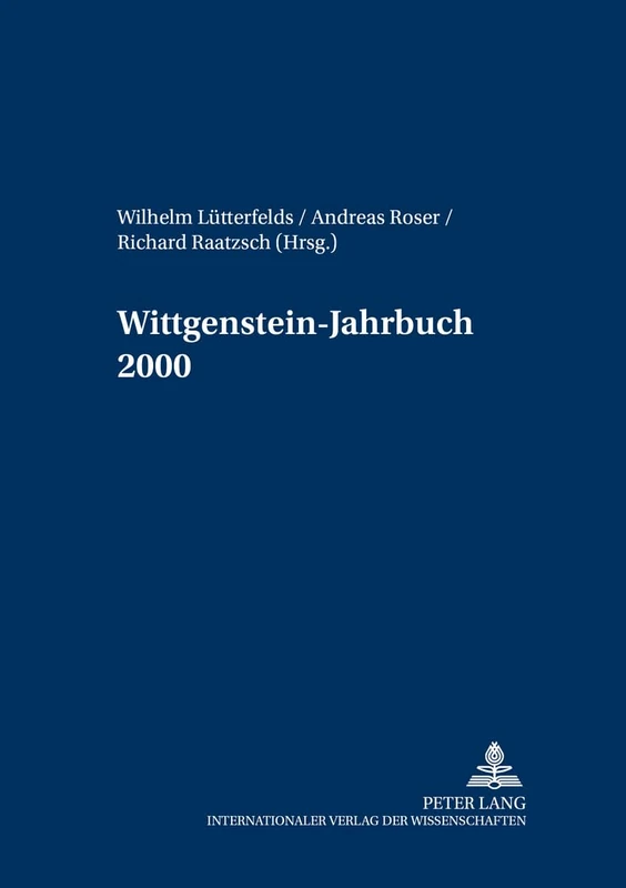 Wittgenstein-Jahrbuch 2000: 1 - Image 1