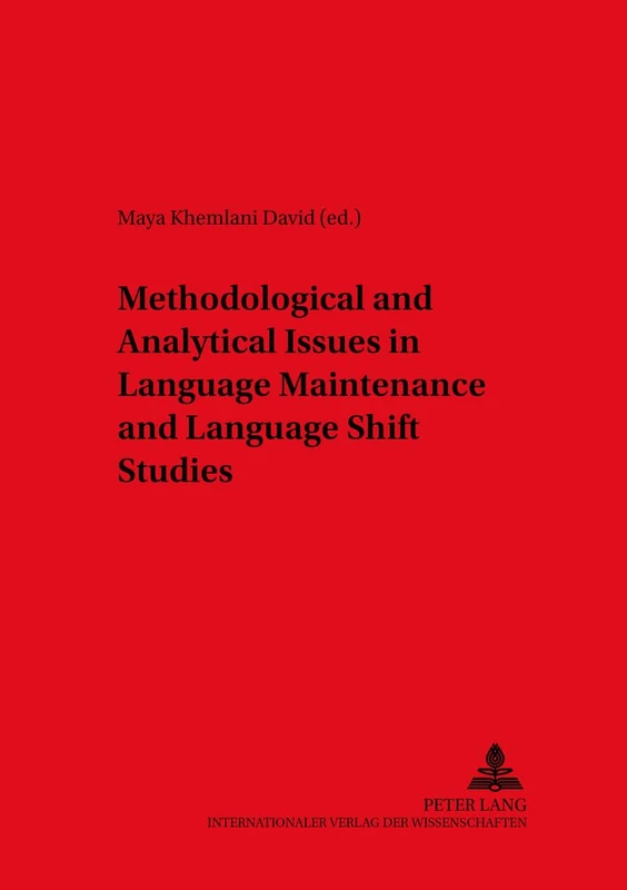 Methodological and Analytical Issues in Language Maintenance and Language Shift Studies: 46 (Duisburg Papers on Research in Language and Culture) - Image 1