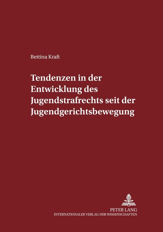 Tendenzen in der Entwicklung des Jugendstrafrechts seit der Jugendgerichtsbewegung: 68 (Schriften Zum Strafrecht Und Strafprozeßrecht) - Image 1