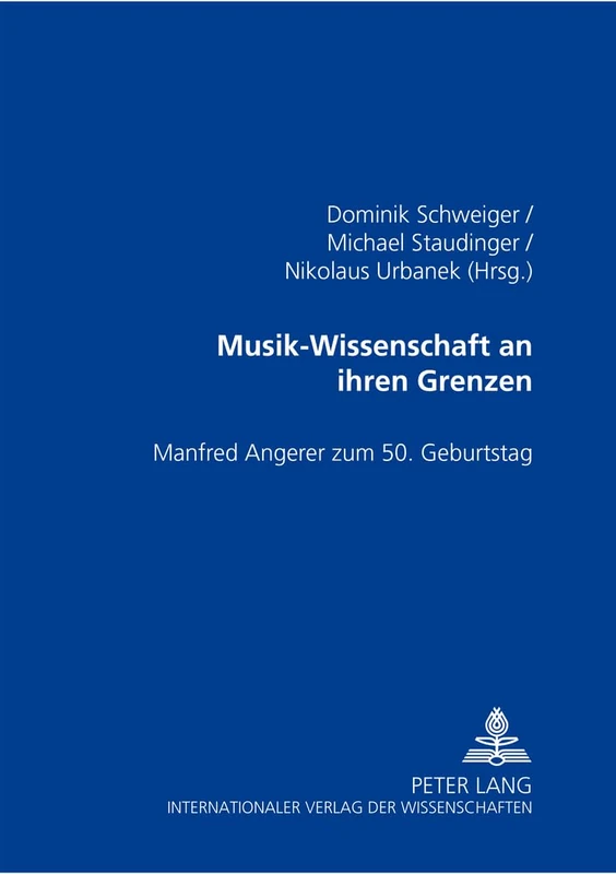 Musik-Wissenschaft an Ihren Grenzen: Manfred Angerer Zum 50. Geburtstag - Image 1