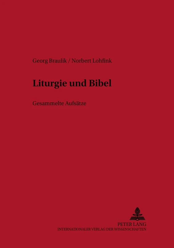 Liturgie Und Bibel: Gesammelte Aufsaetze: 28 (Oesterreichische Biblische Studien) - Image 1