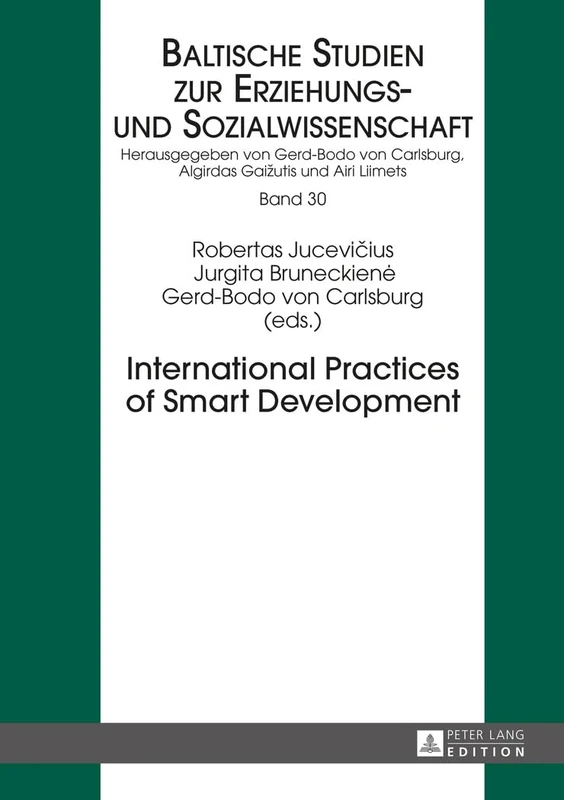 International Practices of Smart Development: 30 (New Approaches in Educational and Social Sciences / Neue Denkansaetze in den Bildungs- und Sozialwissenschaften) - Image 1