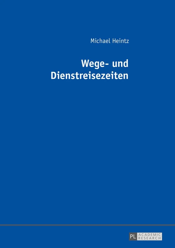 Wege- Und Dienstreisezeiten - Image 1