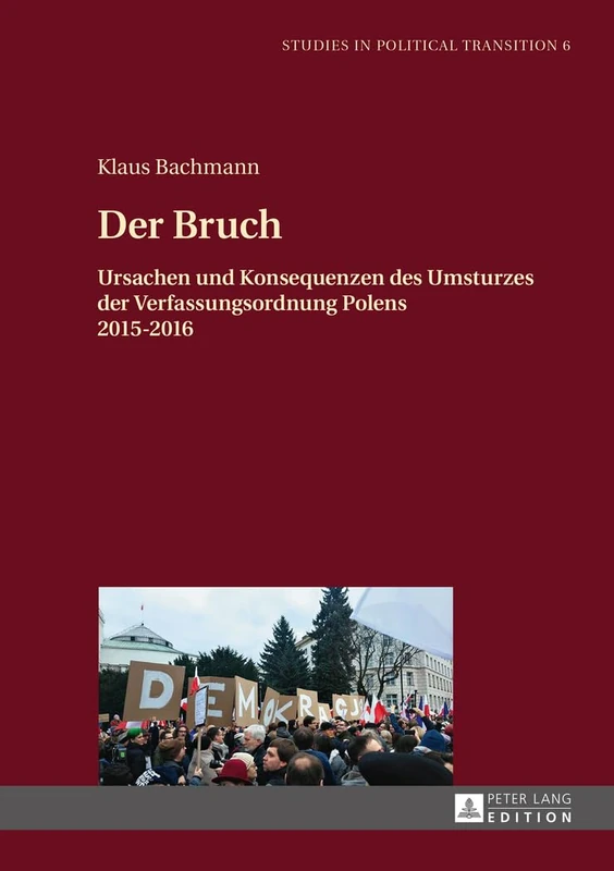 Der Bruch: Ursachen und Konsequenzen des Umsturzes der Verfassungsordnung Polens 2015-2016: 6 (Studies in Political Transition)