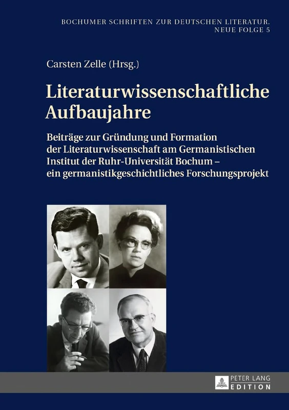 Literaturwissenschaftliche Aufbaujahre: Beitraege zur Gruendung und Formation der Literaturwissenschaft am Germanistischen Institut der ... Zur Deutschen Literatur. Neue Folge) - Image 1
