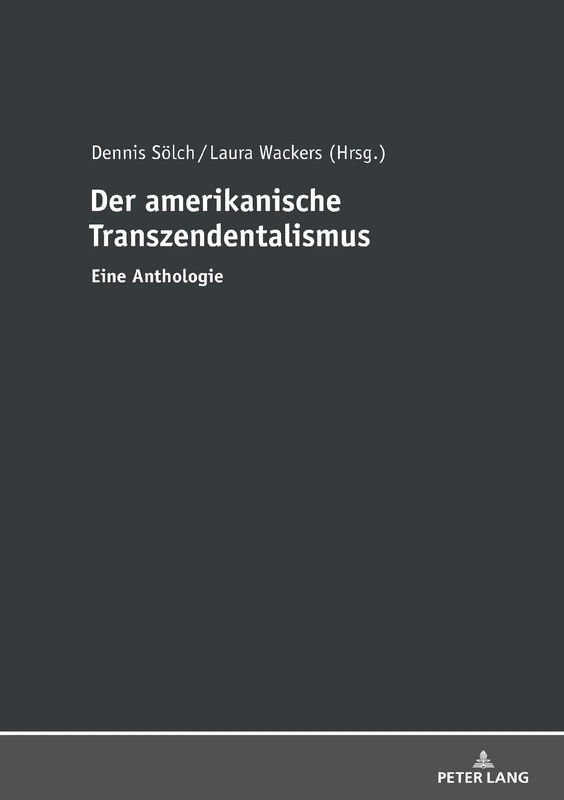Der amerikanische Transzendentalismus: Eine Anthologie - Image 1