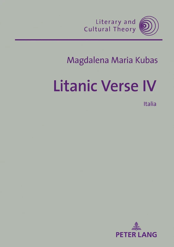 Litanic Verse IV: Italia: 0000 (Literary & Cultural Theory)