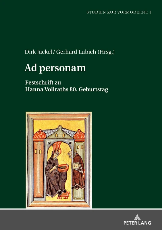 Ad personam: Festschrift Zu Hanna Vollraths 80. Geburtstag: 1 (Studien Zur Vormoderne)