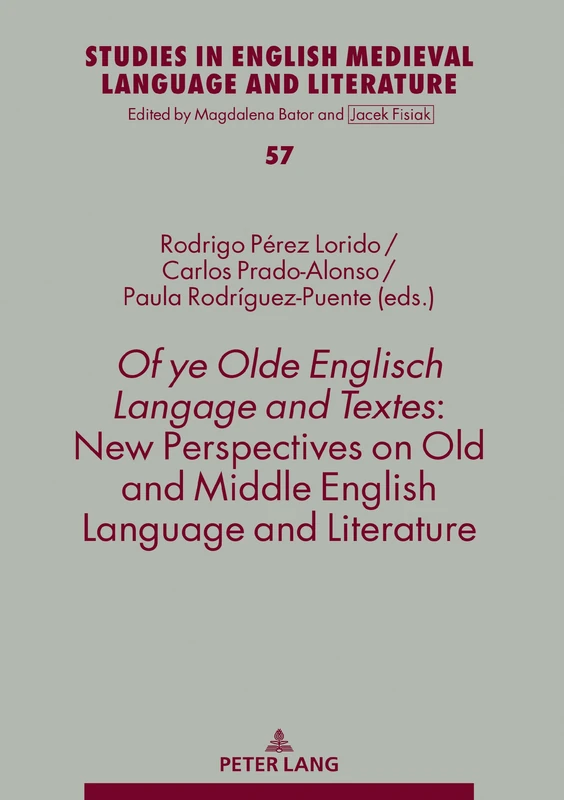 Of ye Olde Englisch Langage and Textes: New Perspectives on Old and Middle English Language and Literature: 57 (Studies in English Medieval Language and Literature)