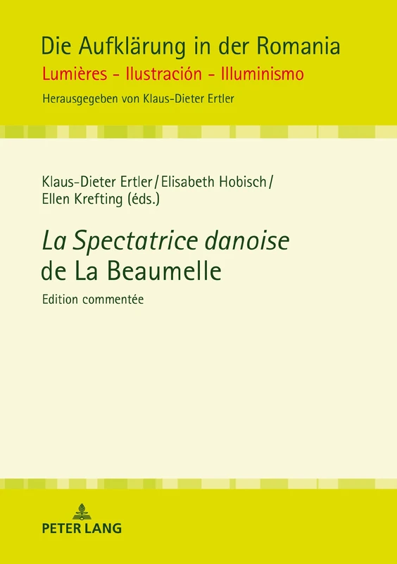 La Spectatrice danoise de La Beaumelle: 14 (Die Aufklaerung in Der Romania) - Image 1