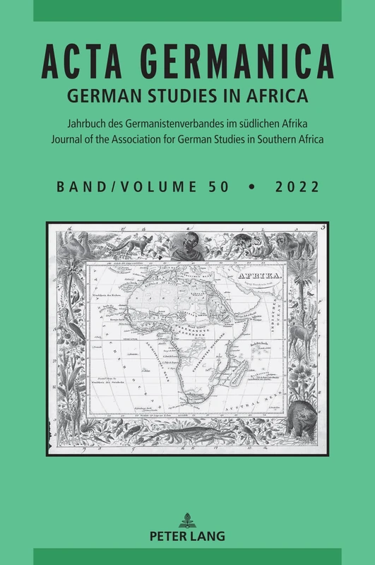 Acta Germanica: German Studies in Africa: 50 (Acta Germanica / German Studies in Africa: Jahrbuch des Germanistenverbandes im suedlichen Afrika / ... for German Studies in Southern Africa) - Image 1