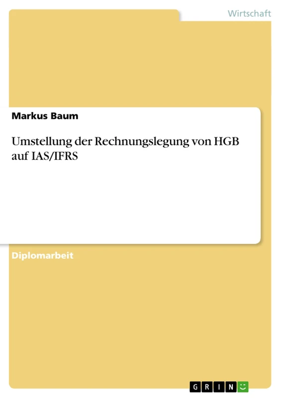 Umstellung der Rechnungslegung von HGB auf IAS/IFRS - Image 1
