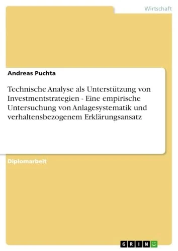 Technische Analyse als Unterstützung von Investmentstrategien - Eine empirische Untersuchung von Anlagesystematik und verhaltensbezogenem Erklärungsansatz