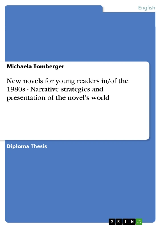 New novels for young readers in/of the 1980s - Narrative strategies and presentation of the novel's world - Image 1