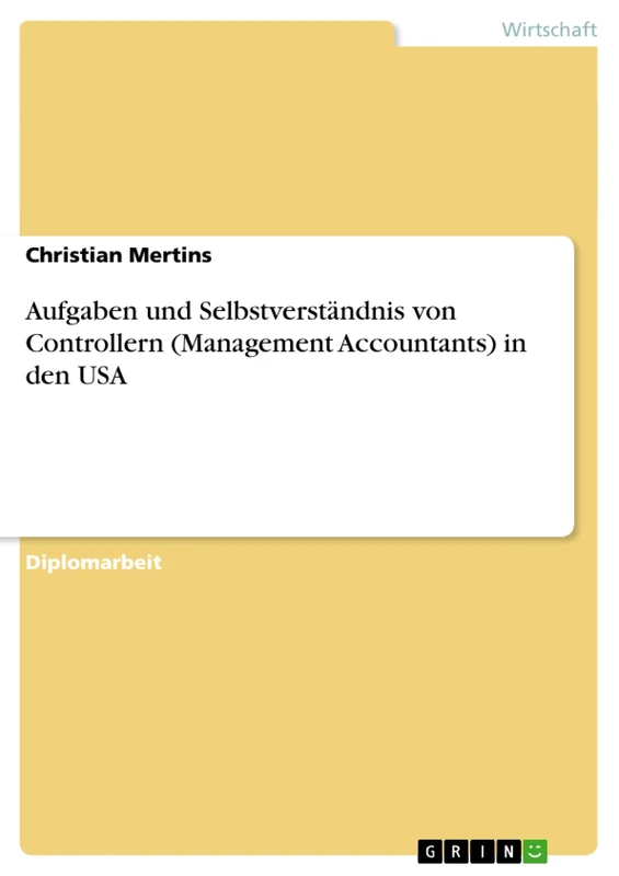 Aufgaben und Selbstverständnis von Controllern (Management Accountants) in den USA - Image 1