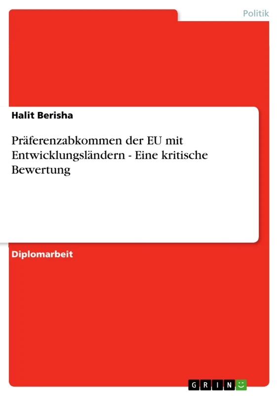 Präferenzabkommen der EU mit Entwicklungsländern - Eine kritische Bewertung - Image 1