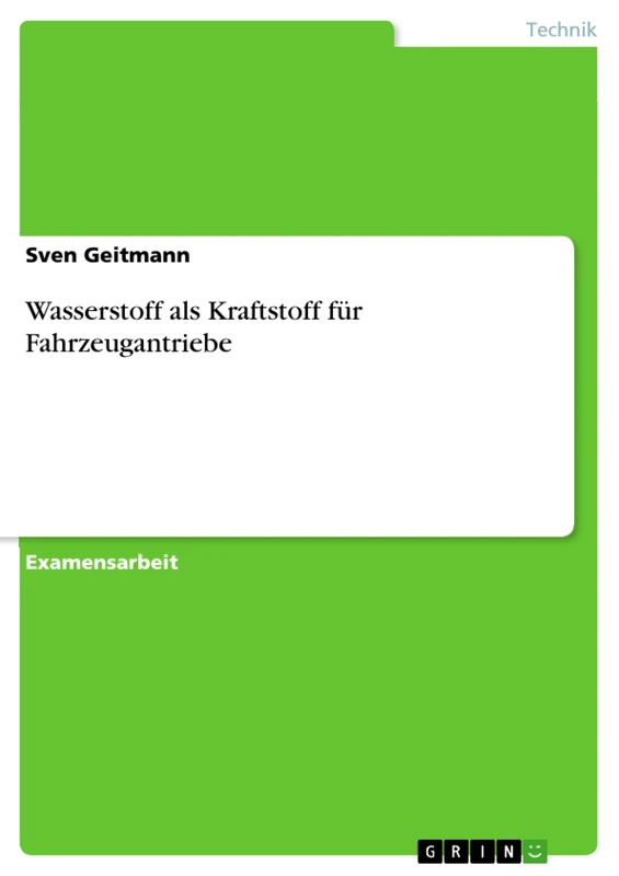 Wasserstoff als Kraftstoff für Fahrzeugantriebe - Image 1