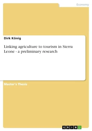 Linking agriculture to tourism in Sierra Leone - a preliminary research - Image 1