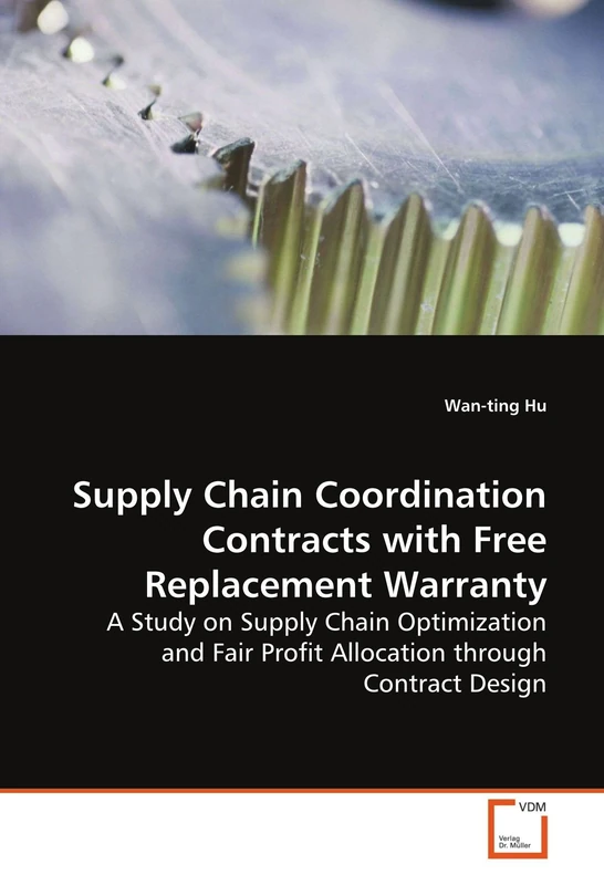 Supply Chain Coordination Contracts with Free Replacement Warranty: A Study on Supply Chain Optimization and Fair Profit Allocation through Contract Design
