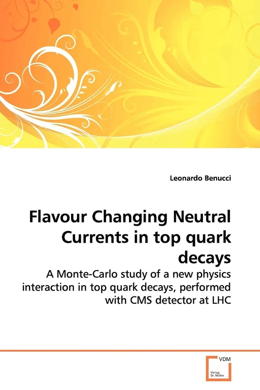 Flavour Changing Neutral Currents in top quark decays: A Monte-Carlo study of a new physics interaction in top quark decays, performed with CMS detector at LHC