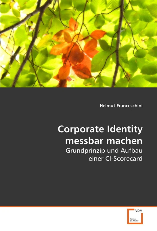 Corporate Identity messbar machen: Grundprinzip und Aufbau einer CI-Scorecard