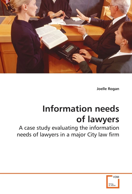 Information needs of lawyers: A case study evaluating the information needs of lawyers in a major City law firm.