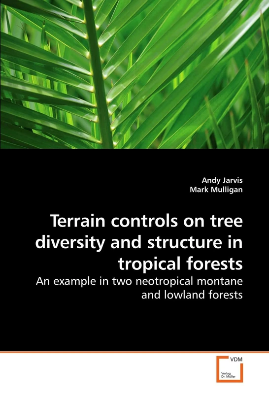 Terrain controls on tree diversity and structure in tropical forests: An example in two neotropical montane and lowland forests