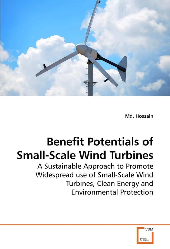 Benefit Potentials of Small-Scale Wind Turbines: A Sustainable Approach to Promote Widespread use of Small-Scale Wind Turbines, Clean Energy and Environmental Protection